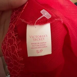 Vintage Victoria's Secret Scarlet Lace Lingerie